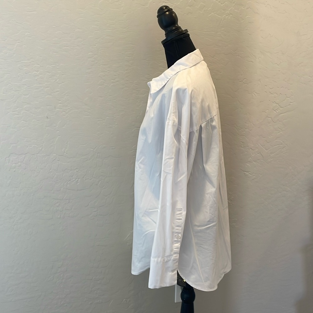 White Boyfriend Style Button Down - image 1